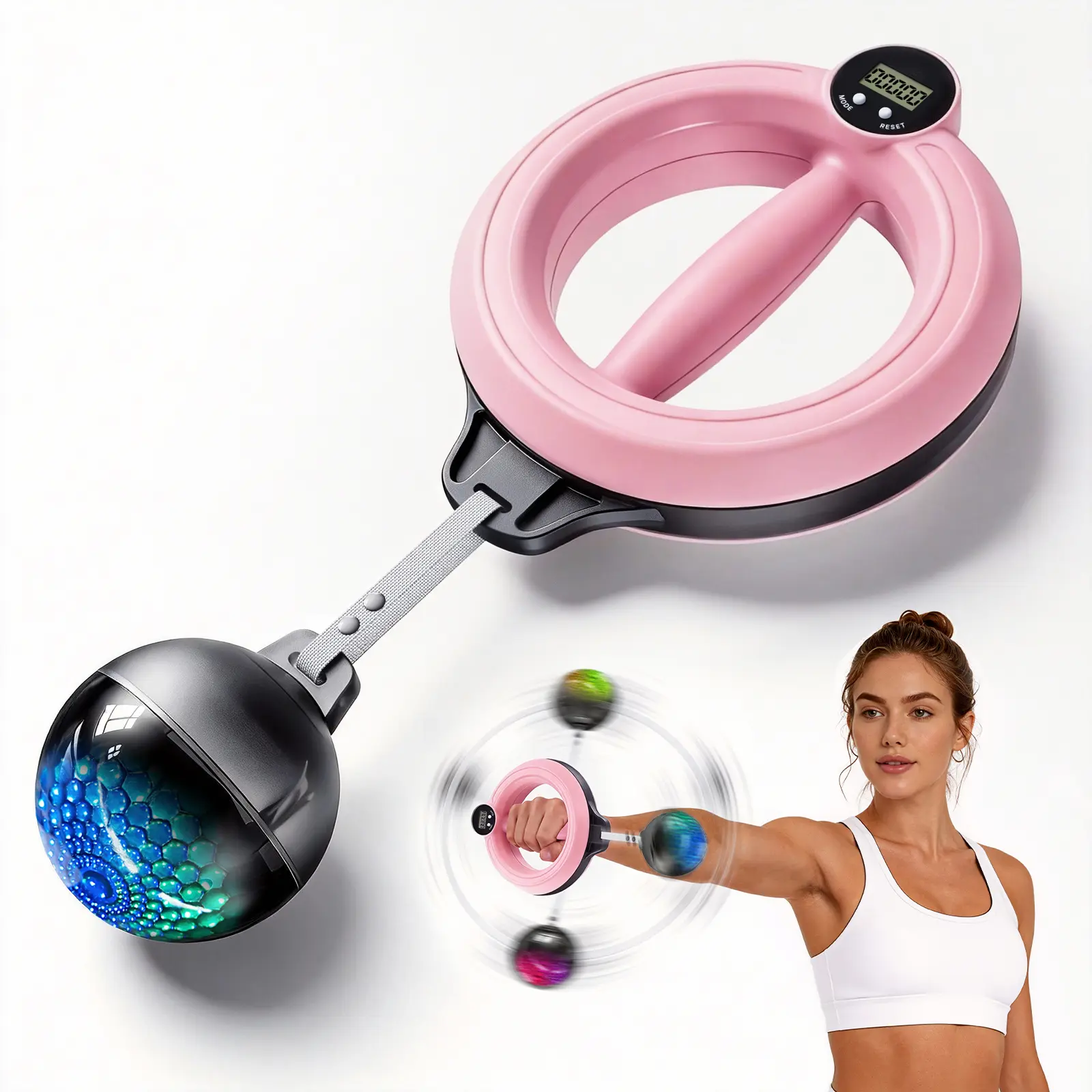 360° Rotating Wrist & Forearm Trainer for Men and Women