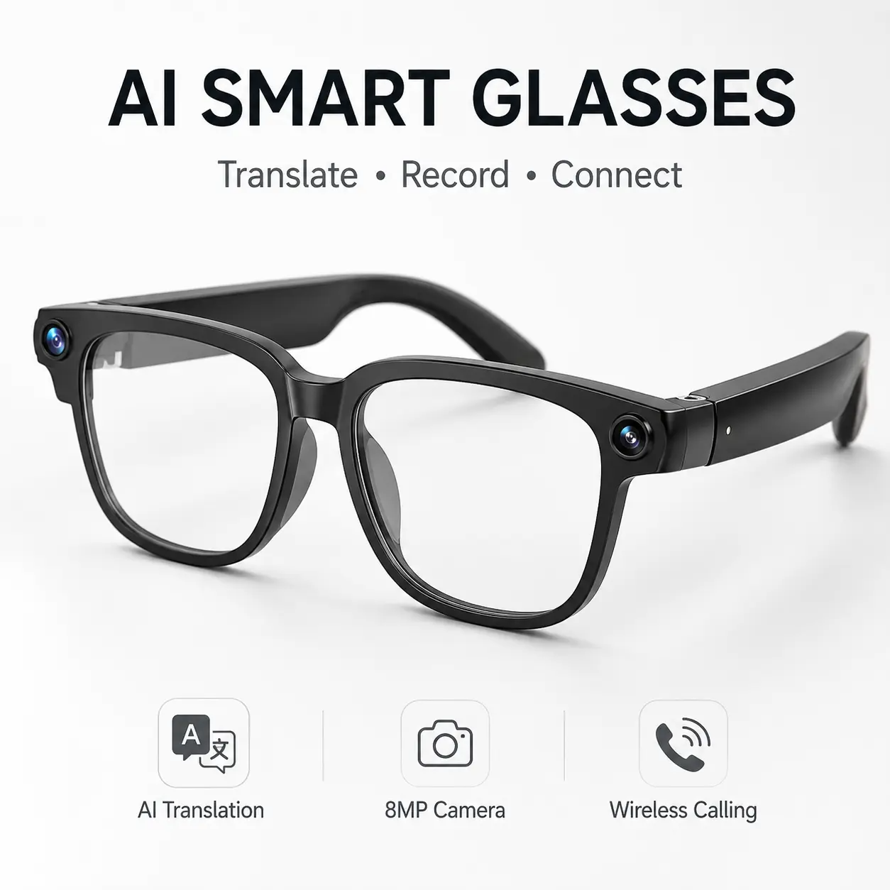 AI Smart Glasses – Real-Time Translation