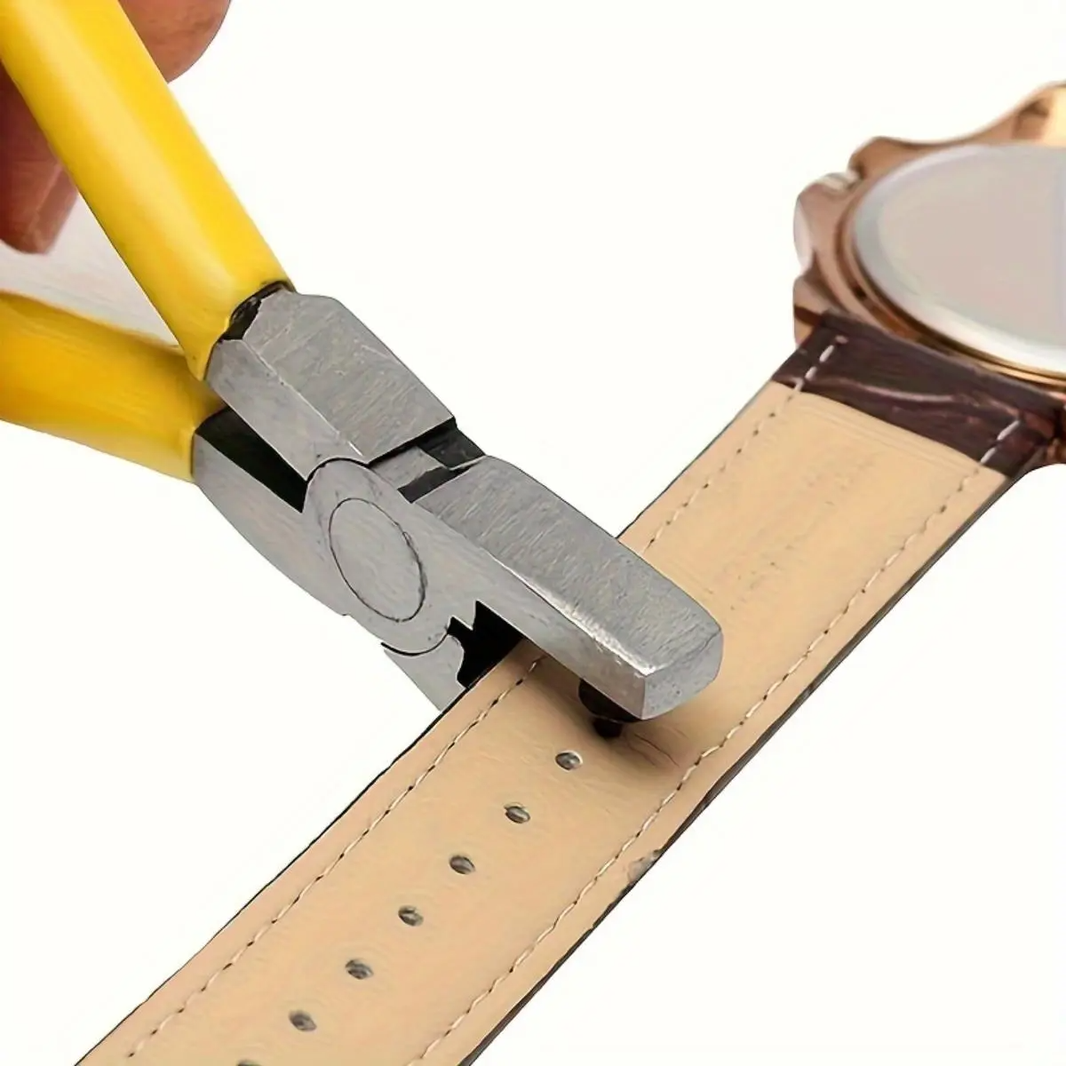 Hole Punching Pliers, Professional Leather Punch Tool for Watch Straps