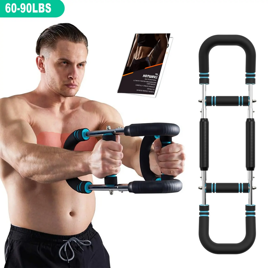 Twister Arm Trainer – Adjustable Spring Resistance for Chest, Arms & Shoulders