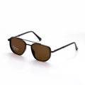 Fashion Geometric Double-Beam Sunglasses