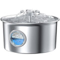 Stainless Steel Cat Water Fountain: 88oz/2.6L Cat Fountain for Drinking