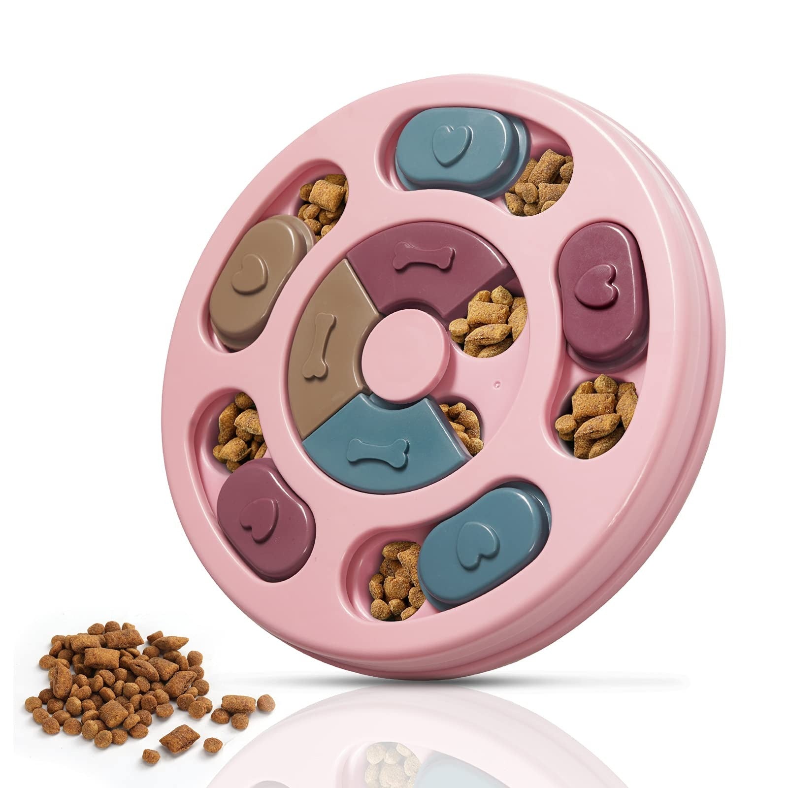 Dog Puzzle Toys,Dogs Food Puzzle Feeder Toys for IQ Training & Mental Enrichment