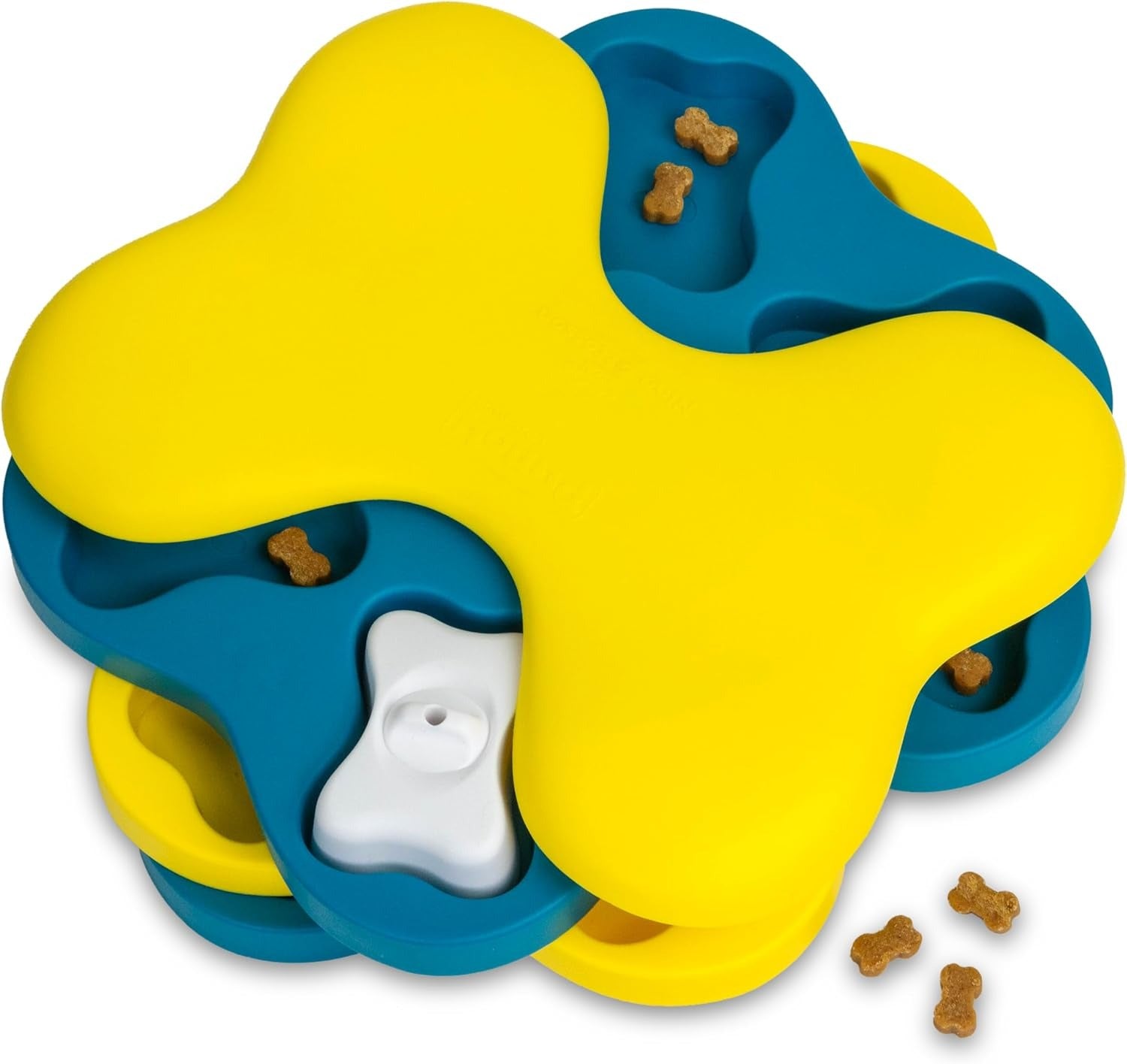 Dog Tornado Treat Puzzle Toy Blue Level 2 (Intermediate)