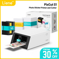 All-in-One Sticker Printer & Cutter – 300 DPI Color Photo Printing with AI Auto-Cut