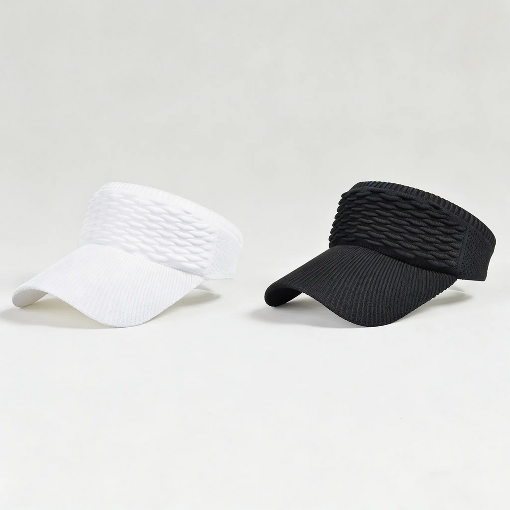 Women's High-Ponytail Sun Hat – UV Protection, Breathable Open-Top Design | Pack of 2