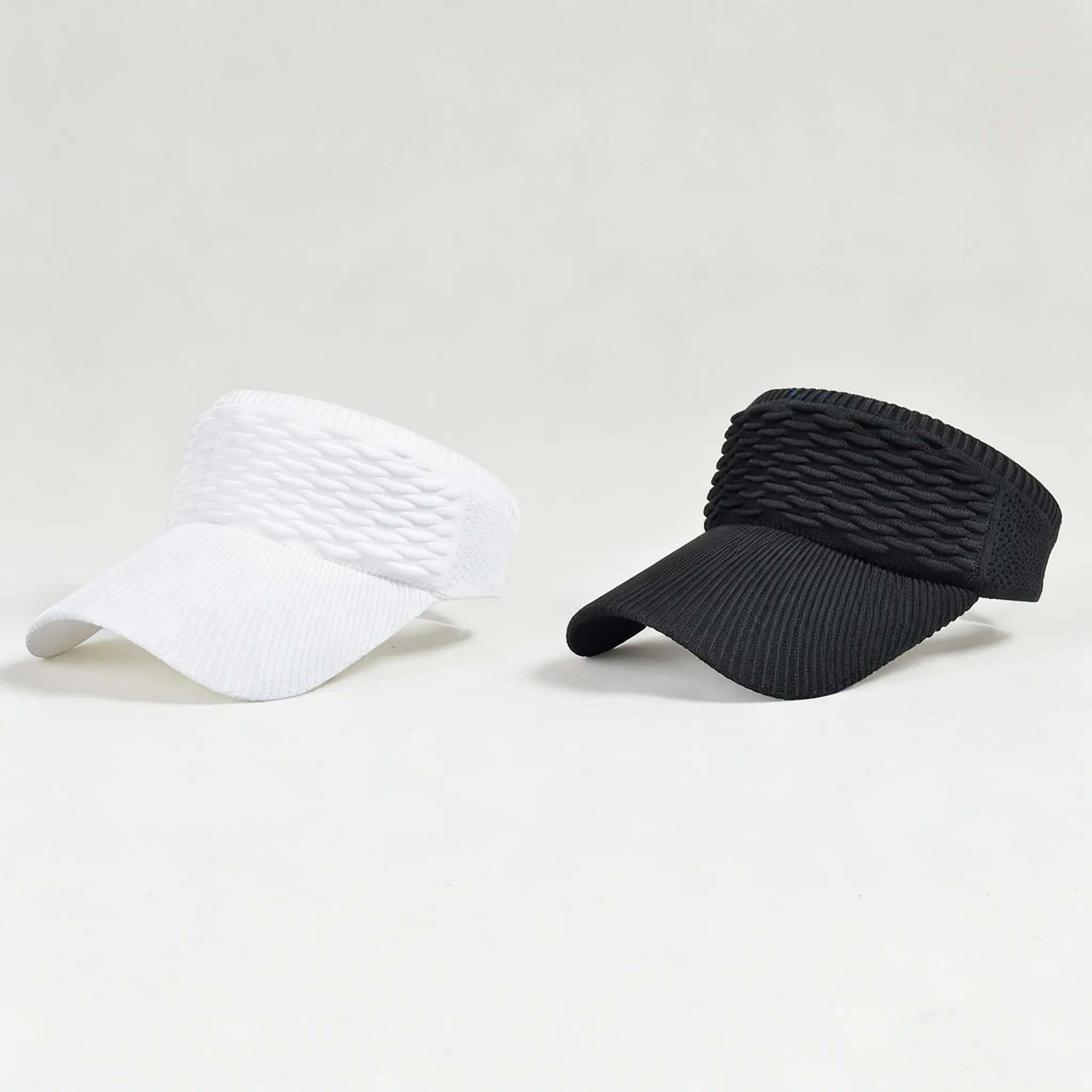 Women's High-Ponytail Sun Hat – UV Protection, Breathable Open-Top Design | Pack of 2
