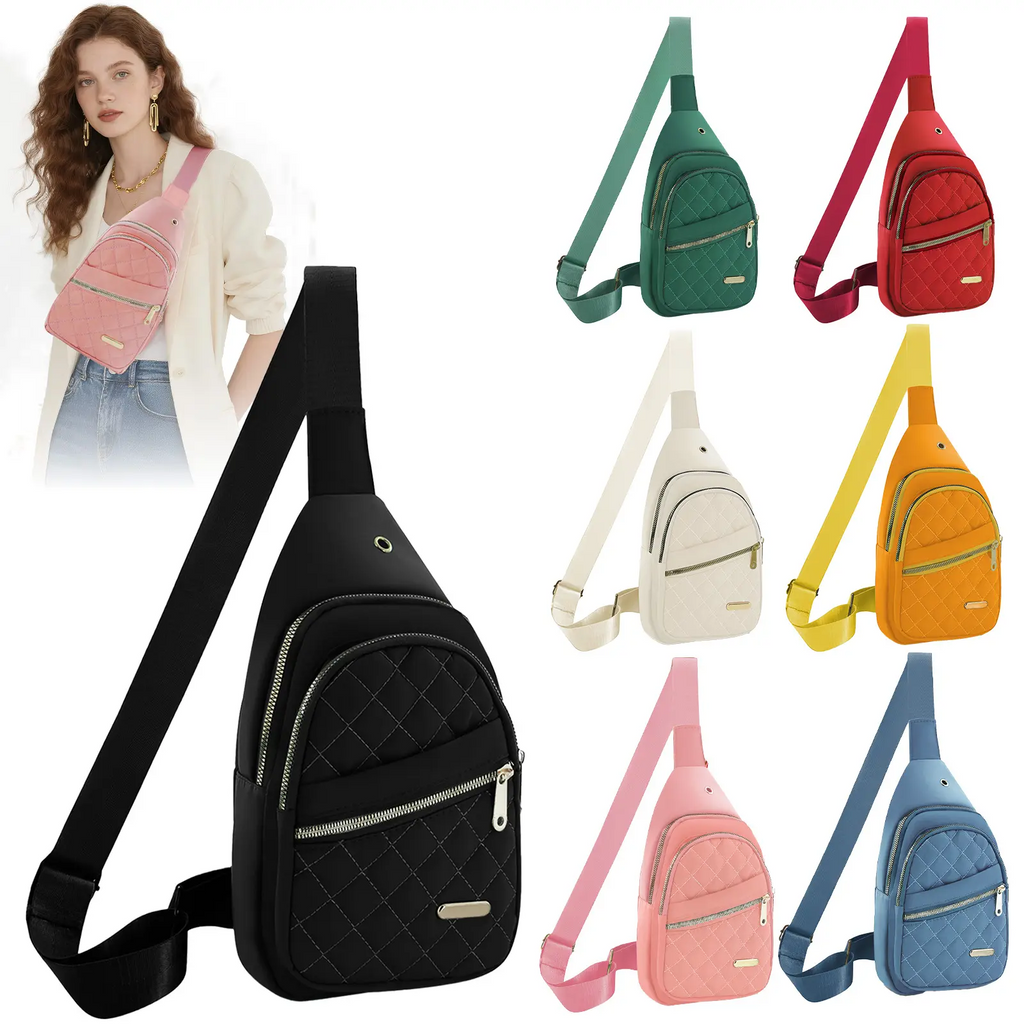 Women's Crossbody Chest Bag | Fanny Pack for Hiking, Travel & Daily Use