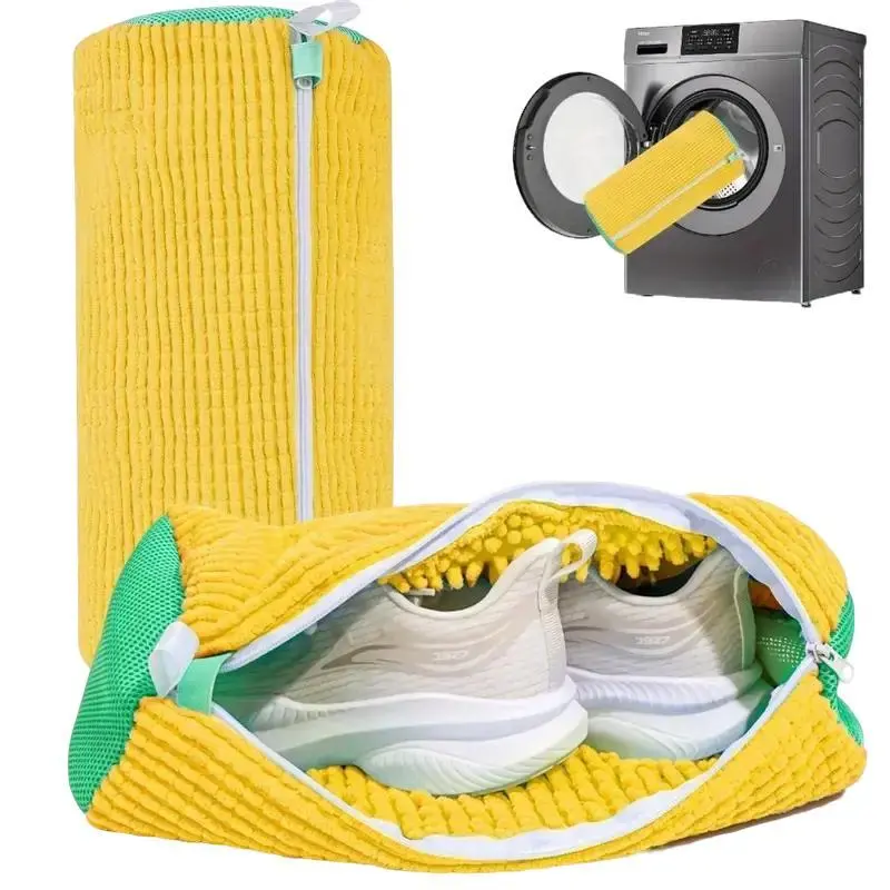 Mesh Shoe Washing Bag – Machine-Safe Laundry Protector Bag