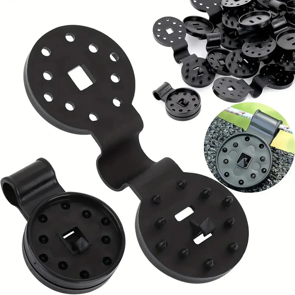 Universal Shade Clothes Clips 50 Pcs Black
