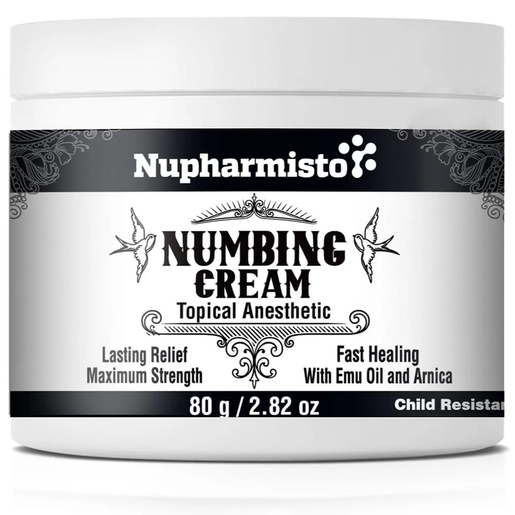 Tattoo Numbing Cream – Maximum Strength Lidocaine & Menthol Formula