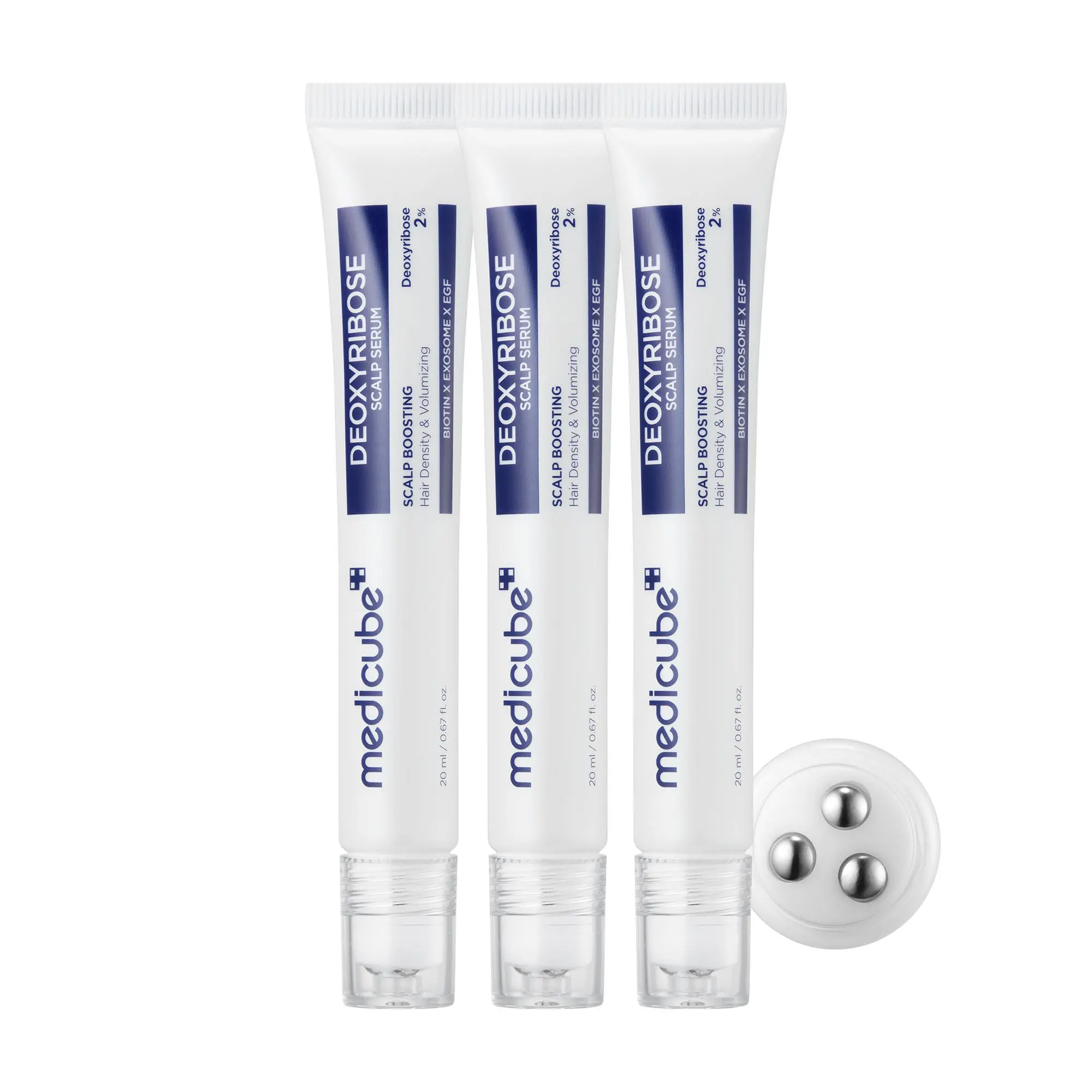 Daily Roll-On Scalp Care Serum with Rosemary & Caffeine