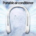 Hands-Free Neck Fan – Bladeless Wearable Cooling Fan
