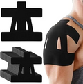 Pre-Cut Shoulder Kinesiology Tape (10, 20 or 30 Strips) – Waterproof Breathable Athletic Support | Latex-Free Pain Relief for Men & Women