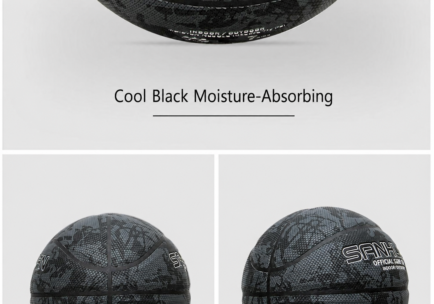Sanhuan Basketball – Non-Slip, Wear-Resistant | Sizes 5, 6 & 7 | Indoor & Outdoor