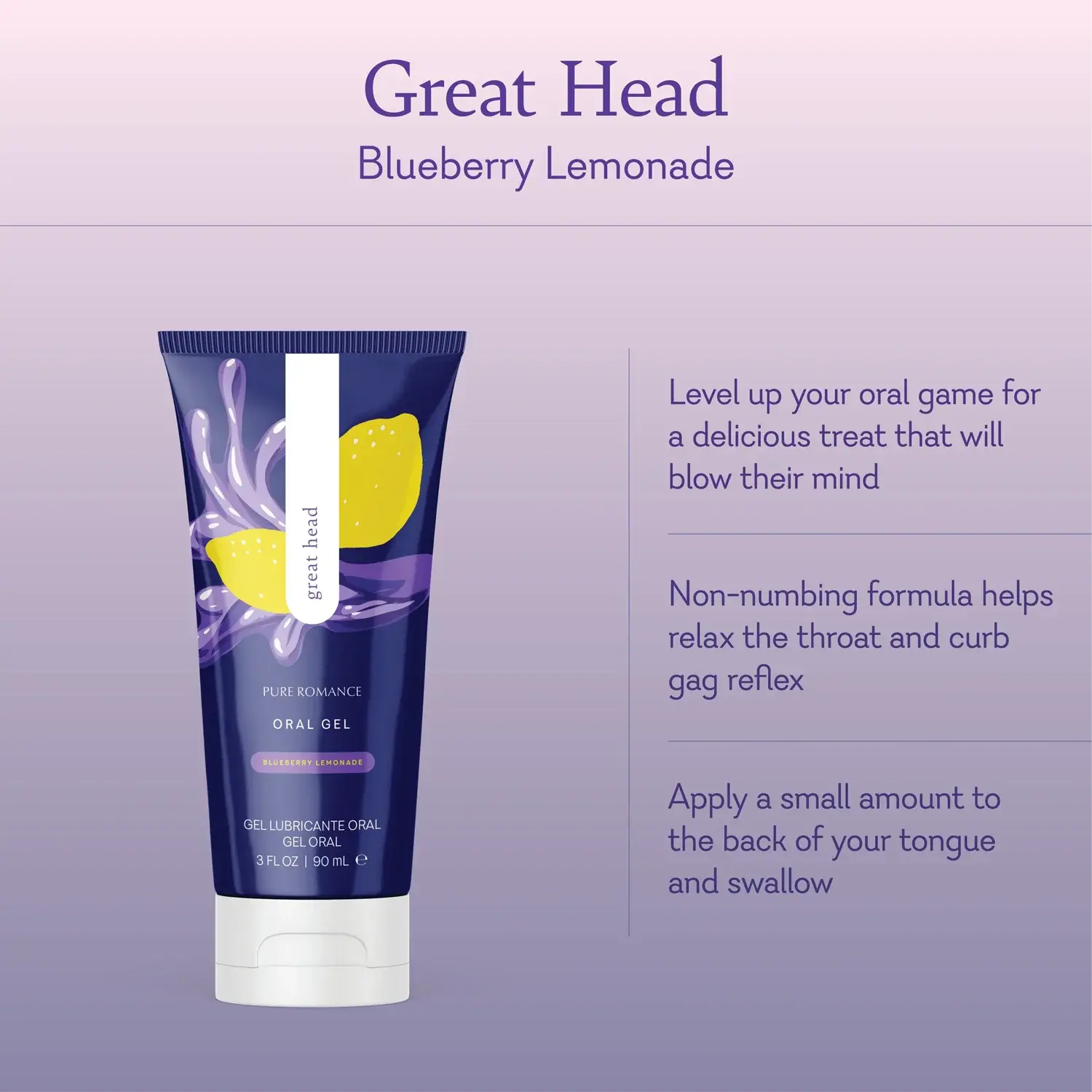Oral Gel - Blueberry Lemonade