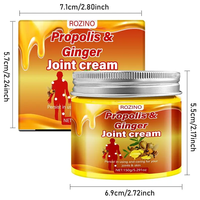 Propolis Ginger Joint Cream 150g – Natural Daily Joint Care