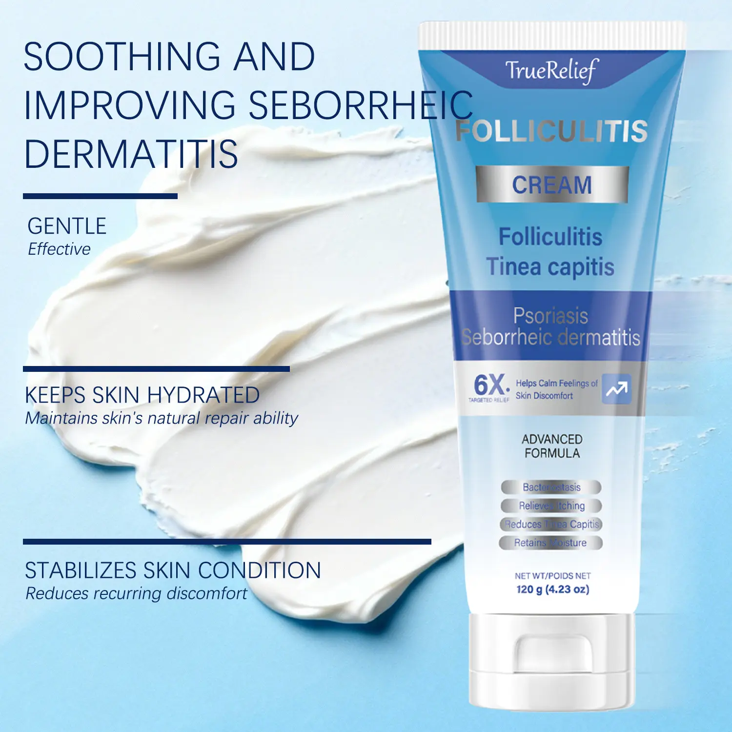Folliculitis Care Cream – Botanical Soothing Formula