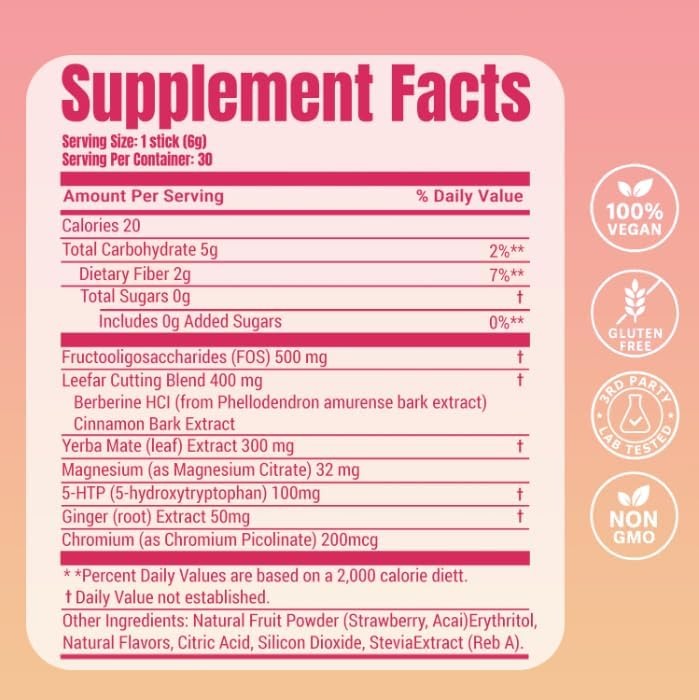 Cutting Drink Mix - Berberine
