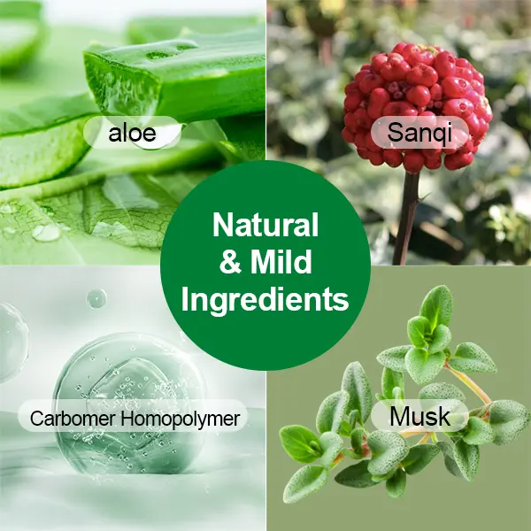 Organic Hemorrhoid Cream-Gel – Aloe Vera Soothing Relief for Pain, Itch & Swelling