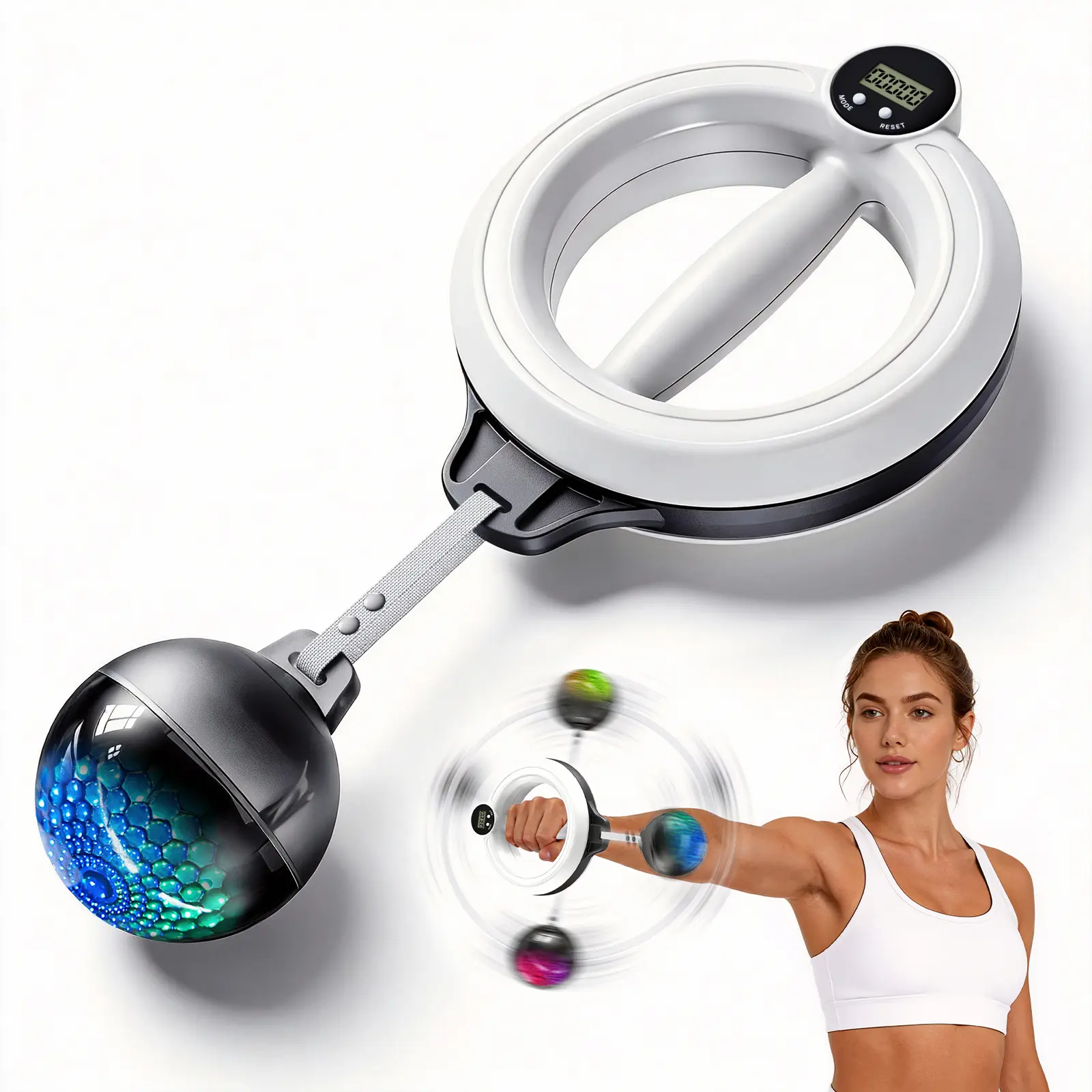 360° Rotating Wrist & Forearm Trainer for Men and Women