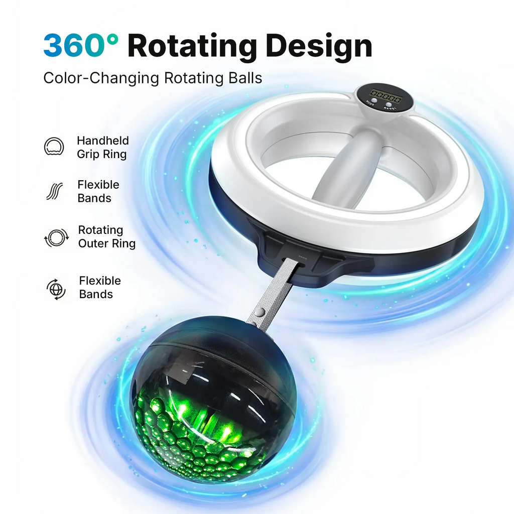 360° Rotating Wrist & Forearm Trainer for Men and Women