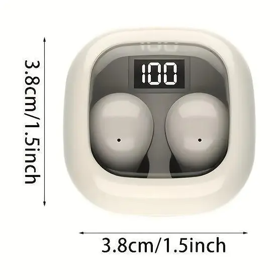 Ultra-Small Bluetooth Sleep Earbuds, 25-Hour Battery