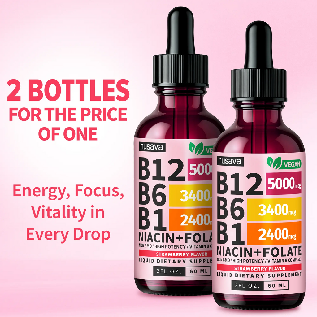 Vitamin B12 Liquid Supplement Drops