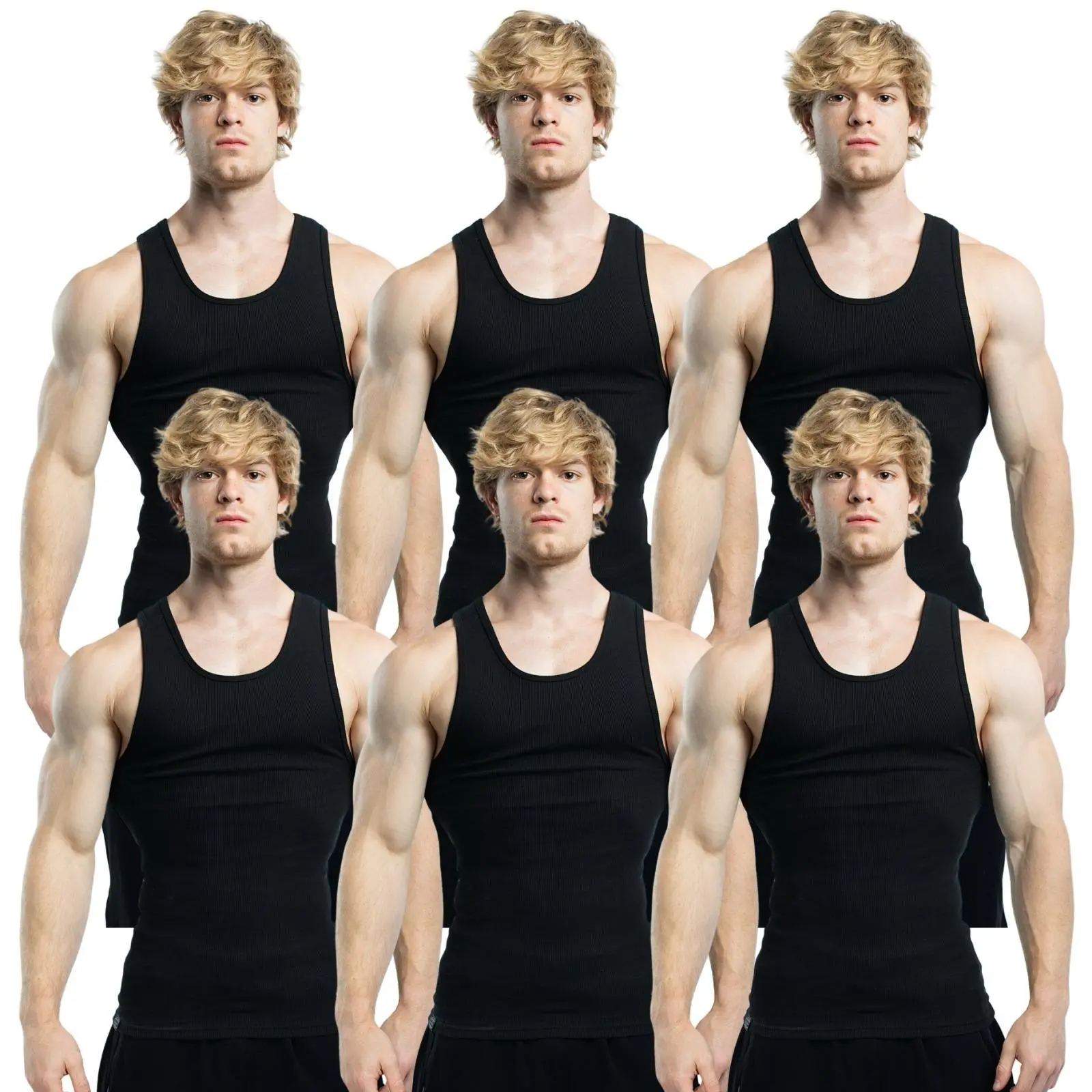 EKKO Lifestyle Beater – Soft Lightweight Tank Top | True to Size, Multi-Pack Bundles