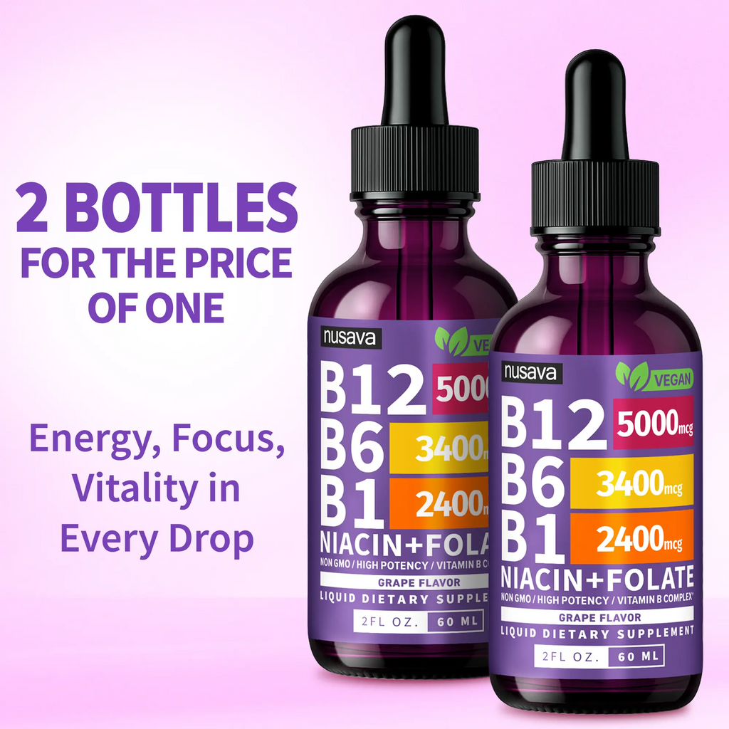 Vitamin B12 Liquid Supplement Drops