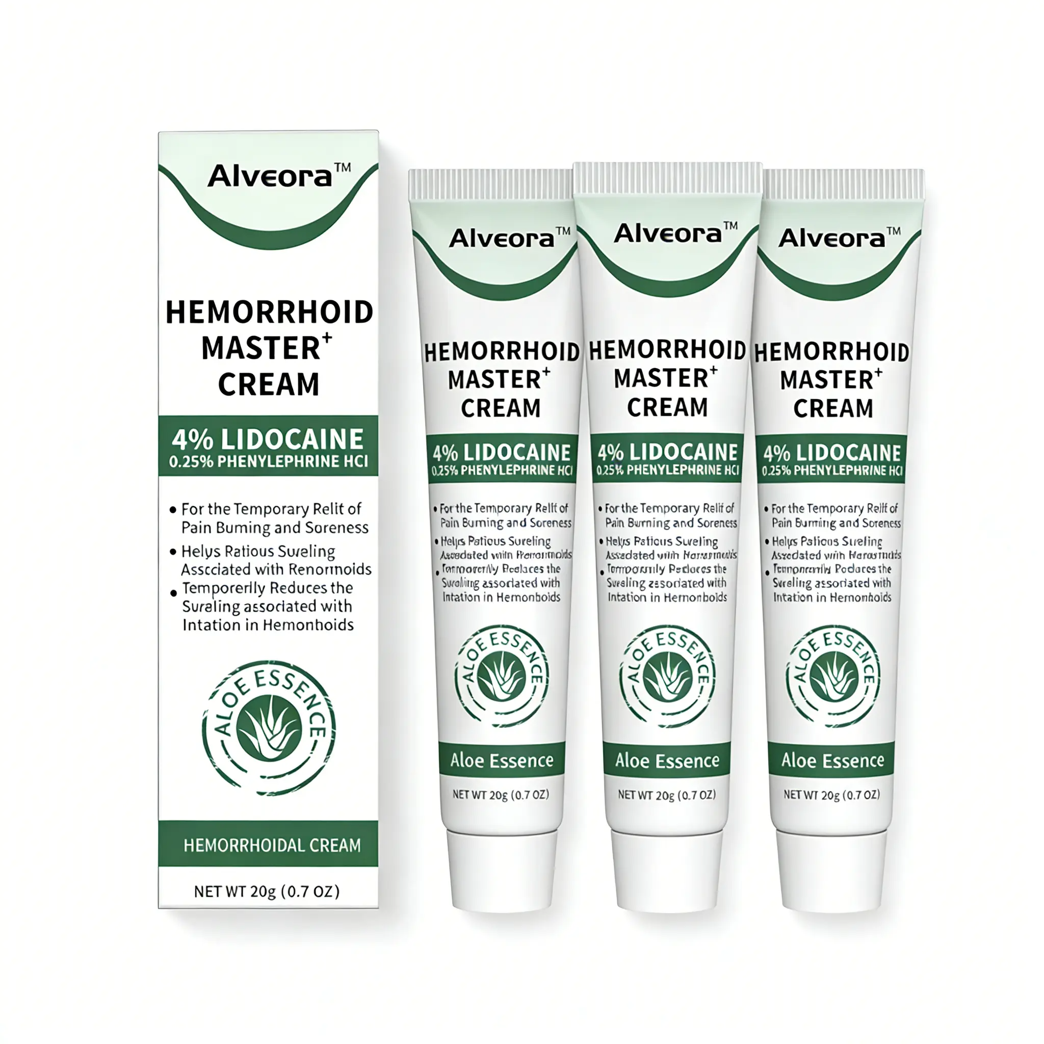 3 Hemorrhoid Relief Gel – Fast-Acting Cooling Gel