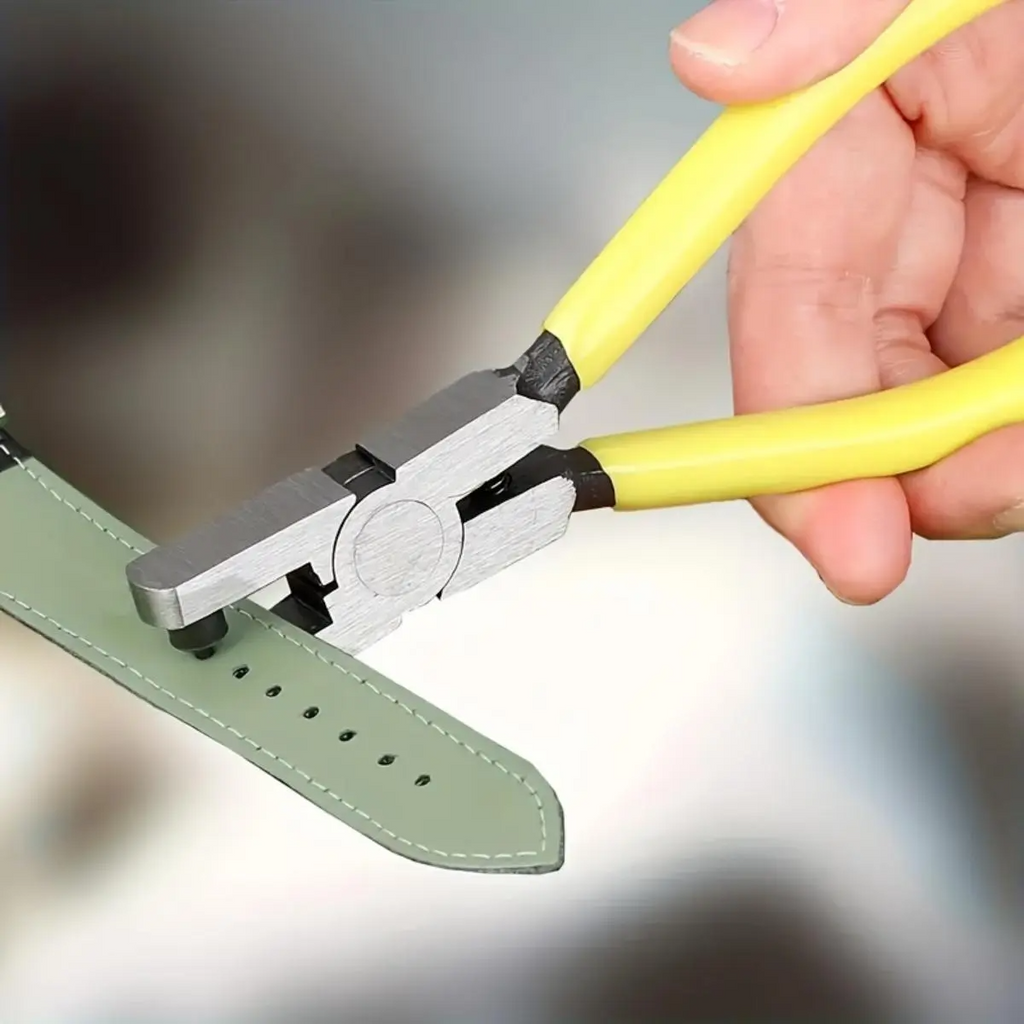 Hole Punching Pliers, Professional Leather Punch Tool for Watch Straps