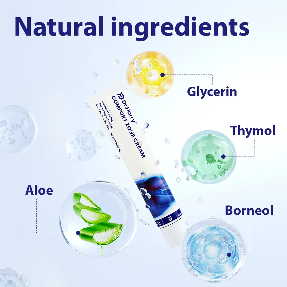 Botanical Aloe Vera Personal Care Cream – Daily Comfort with Borneol & Thymol