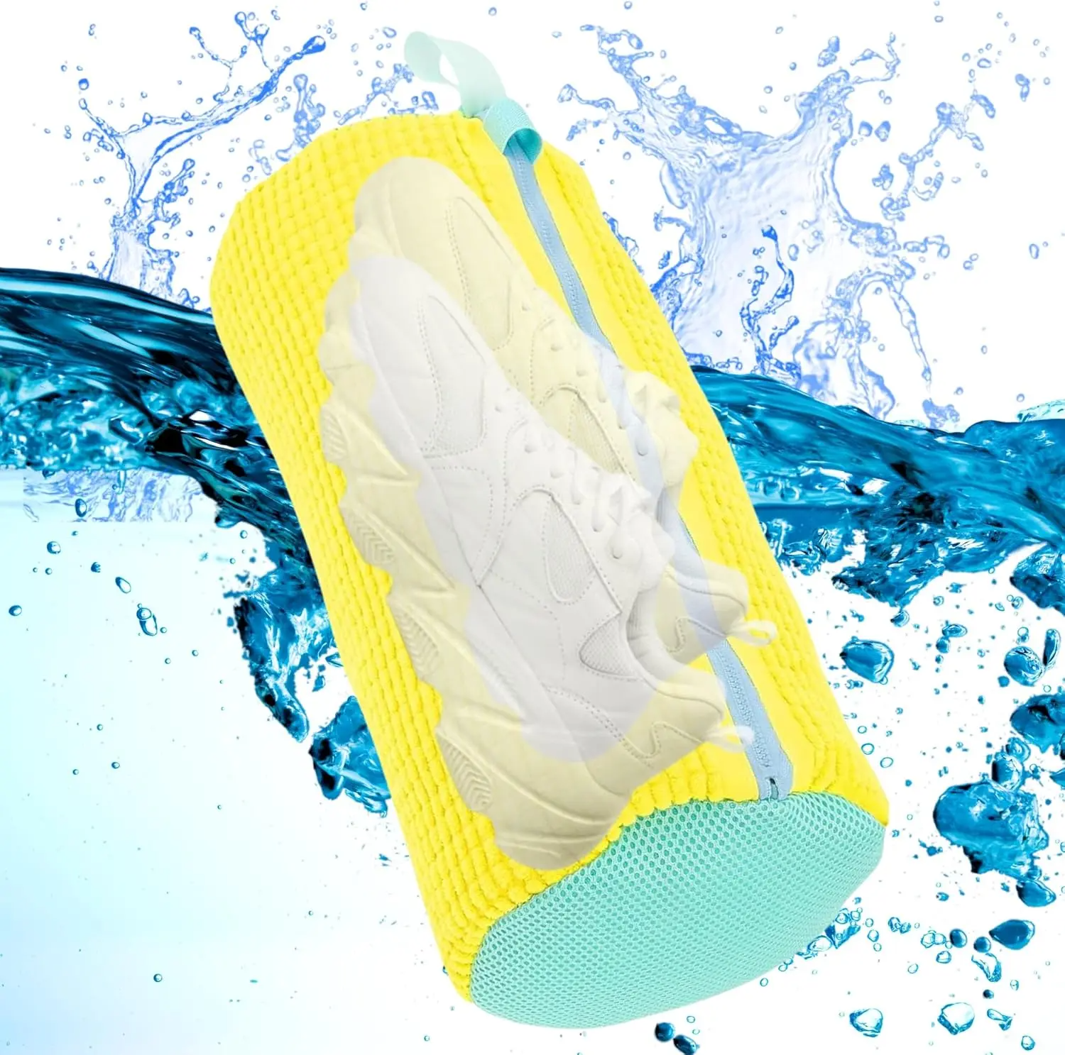 Mesh Shoe Washing Bag – Machine-Safe Laundry Protector Bag