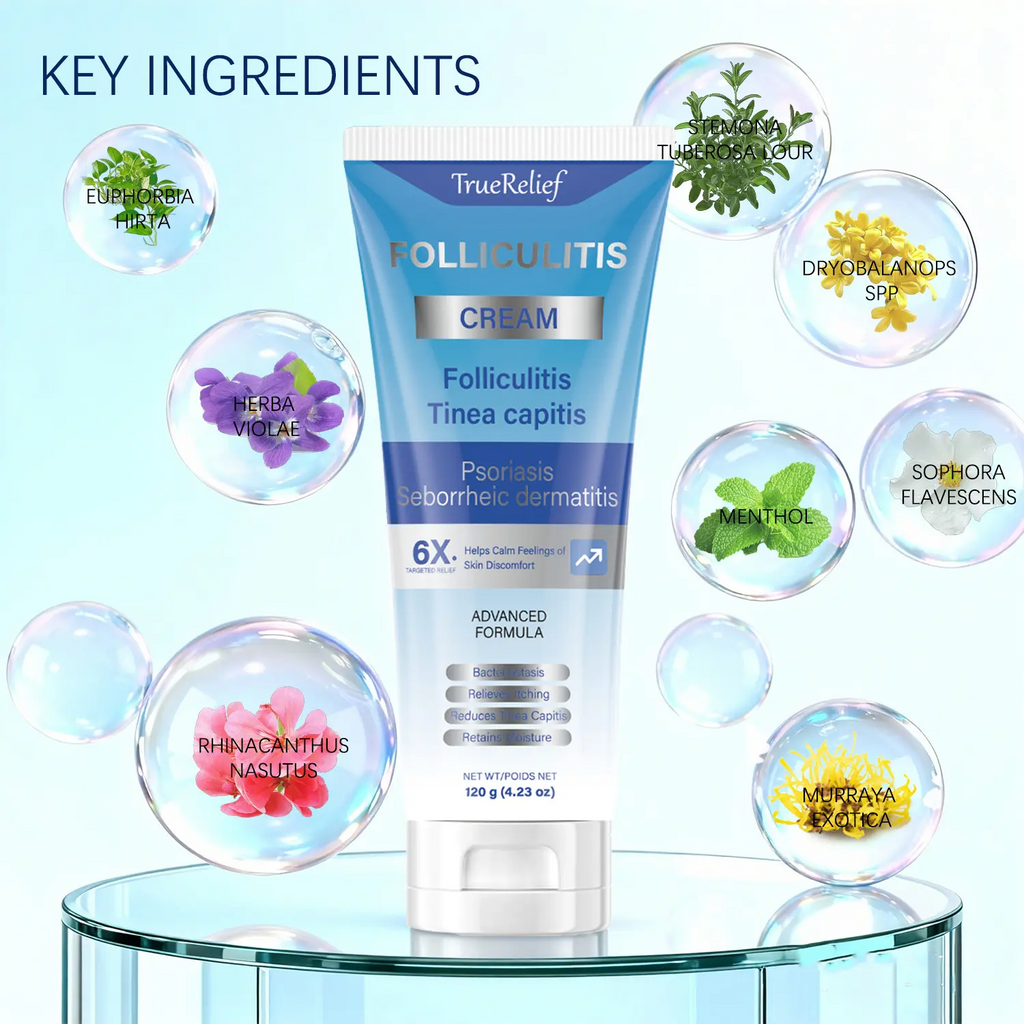Folliculitis Care Cream – Botanical Soothing Formula