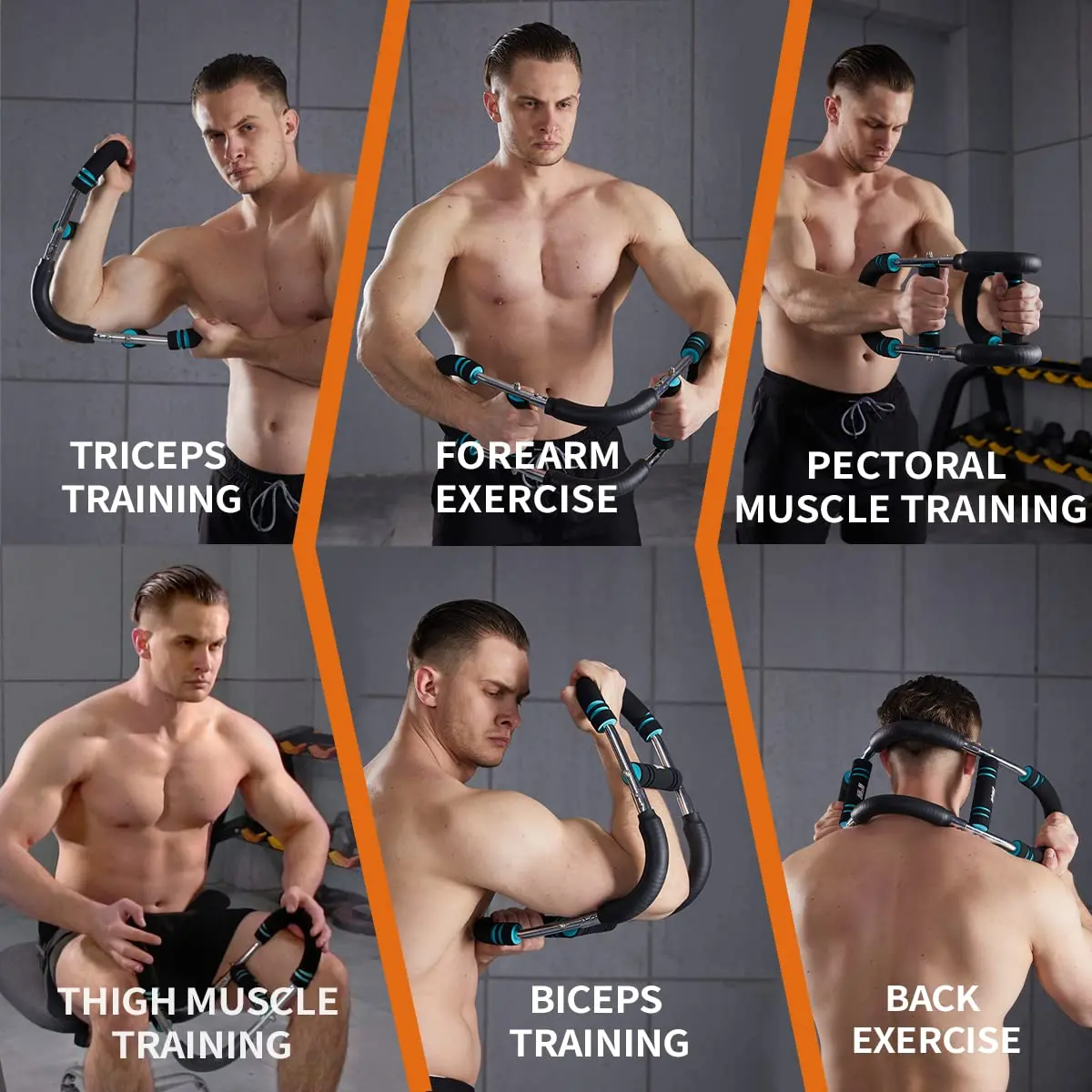 Twister Arm Trainer – Adjustable Spring Resistance for Chest, Arms & Shoulders