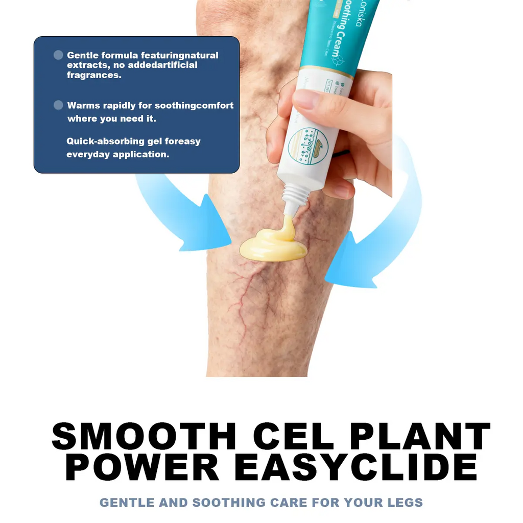Leg Relief Herbal Cream – Soothing Varicose Vein & Tired Leg Massage Lotion