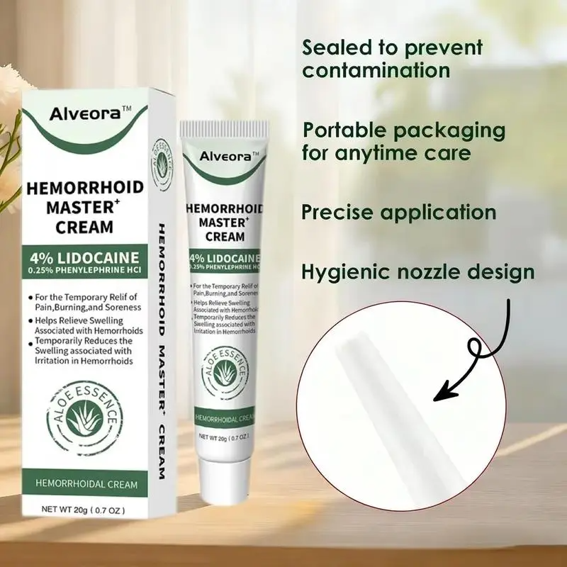 3 Hemorrhoid Relief Gel – Fast-Acting Cooling Gel