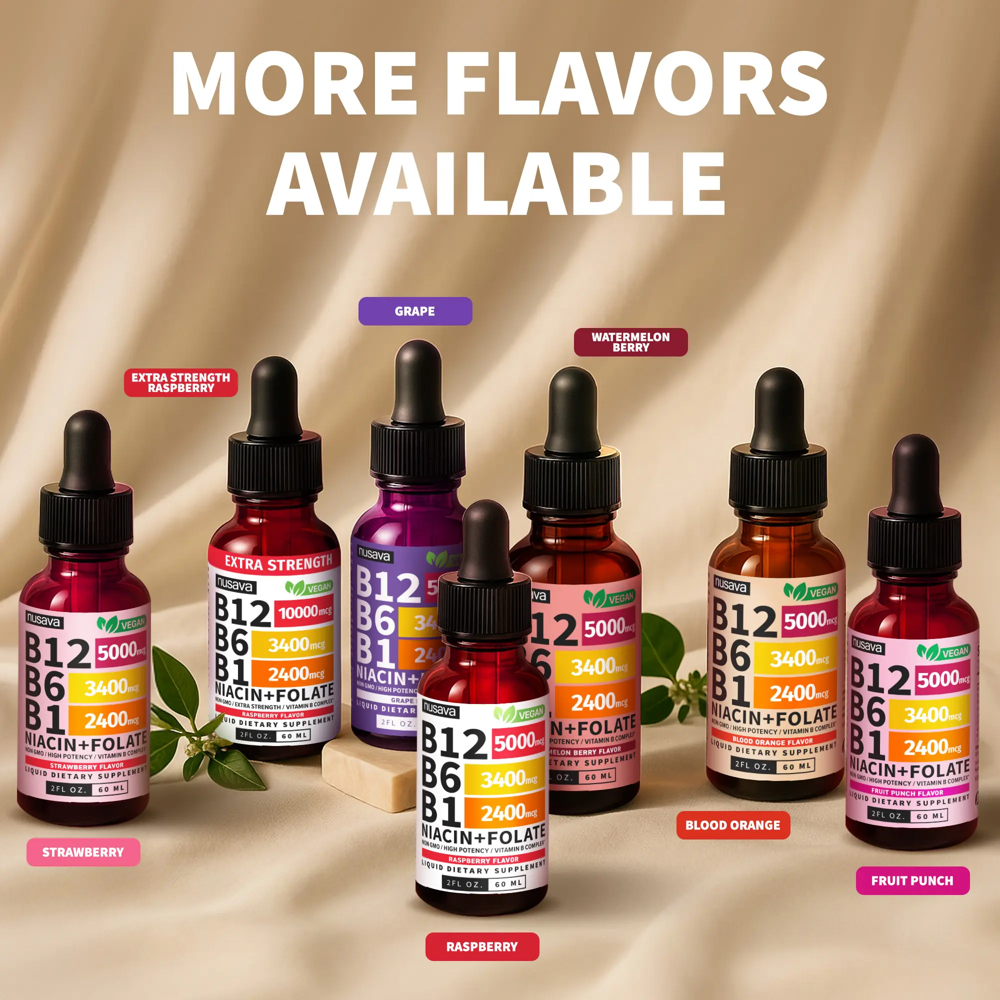 Vitamin B12 Liquid Supplement Drops
