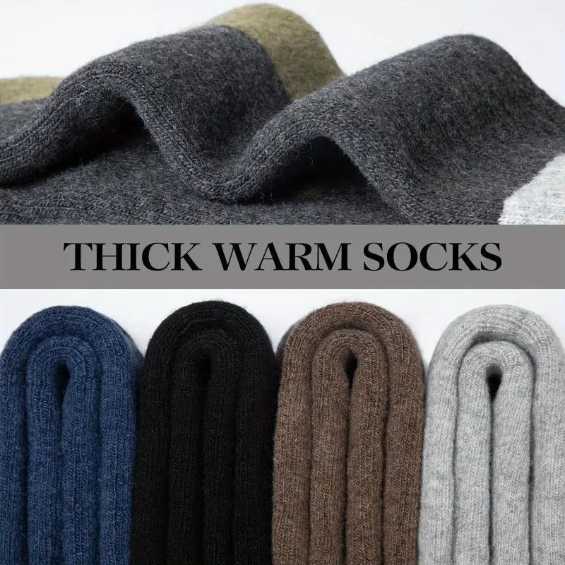 Cushioned Hiking Socks | Unisex Thick Thermal | 3, 5, 10 or 20 Pairs