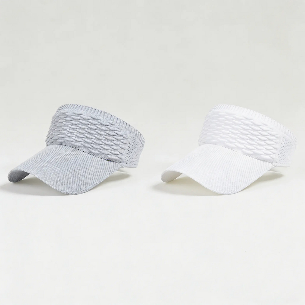 Women's High-Ponytail Sun Hat – UV Protection, Breathable Open-Top Design | Pack of 2