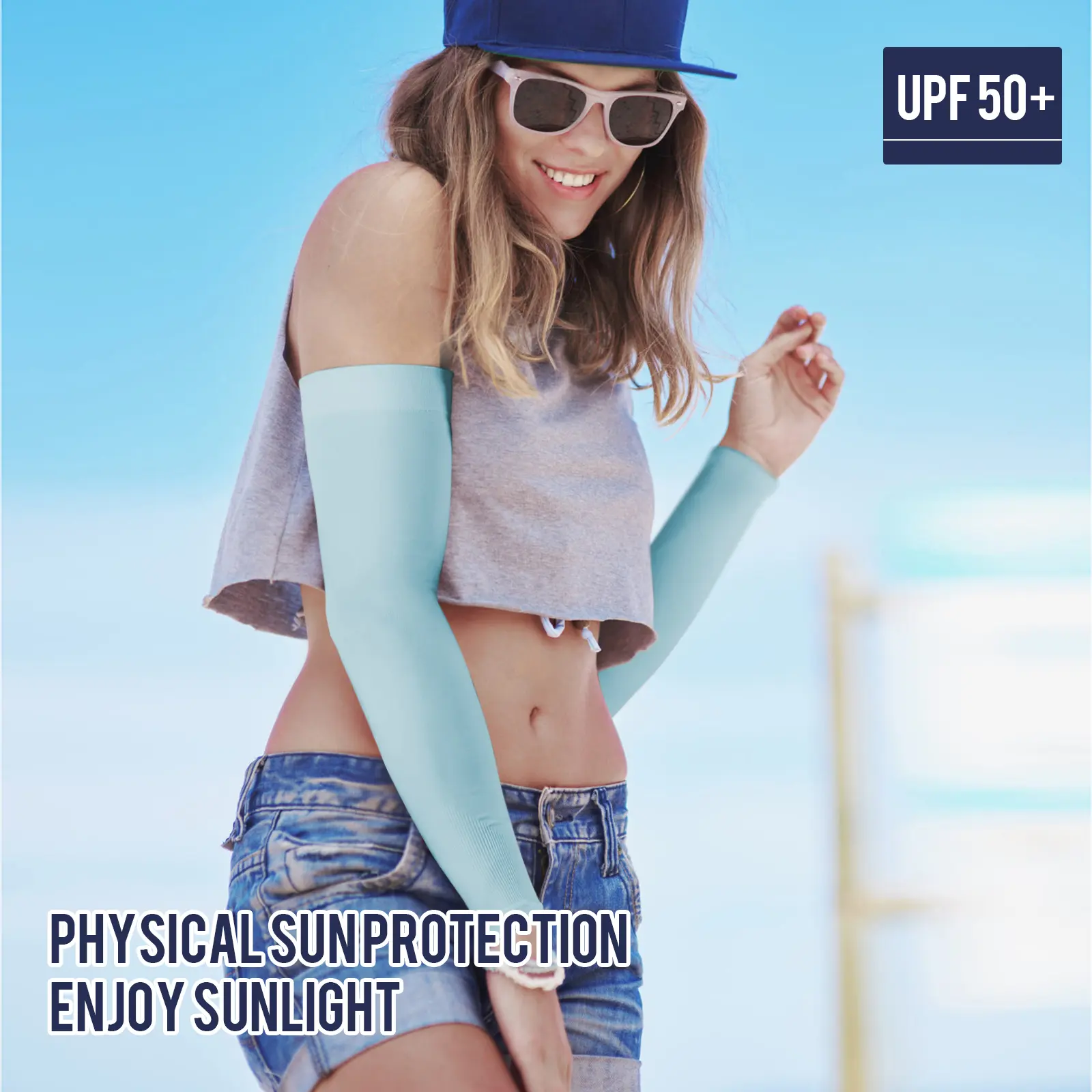 UPF 50+ Sun Protection Arm Sleeves