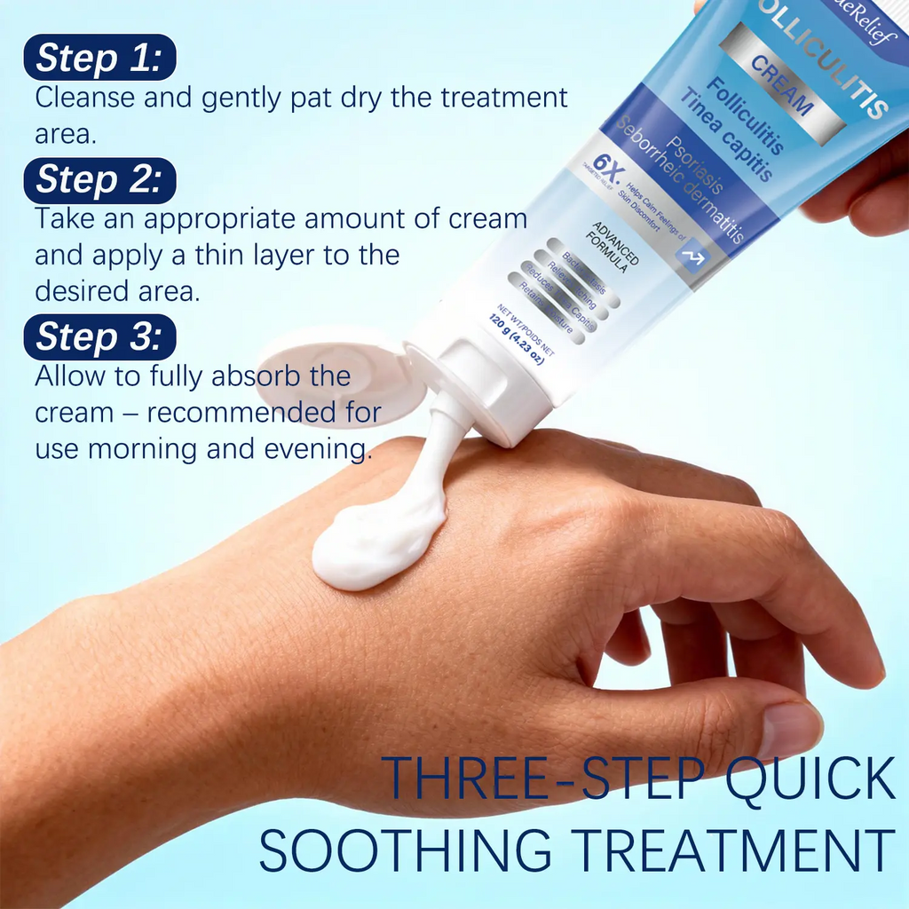 Folliculitis Care Cream – Botanical Soothing Formula