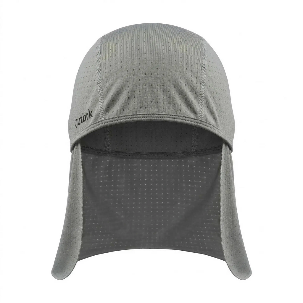 2-Pack UV Protection Skull Cap with Neck Shield | Quick-Dry Breathable Sun Hat