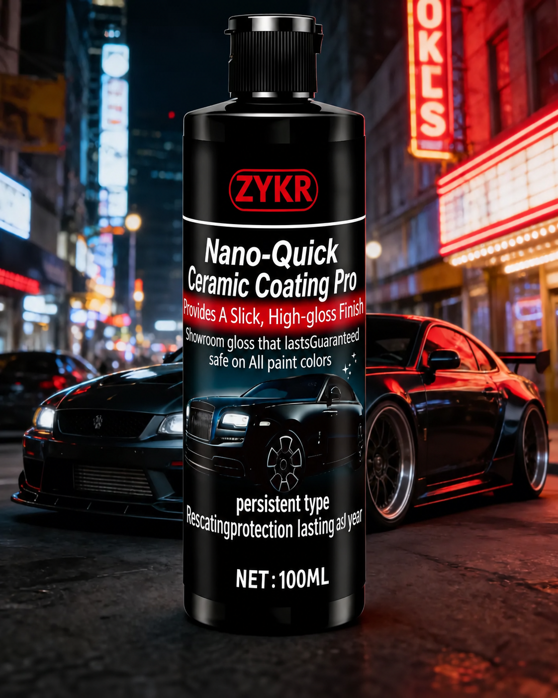 ZYKR Nano Ceramic Coating Pro – 100ml