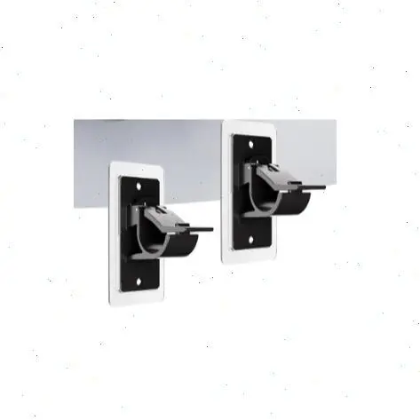 No Drill Curtain Rod Brackets – Self-Adhesive, Adjustable