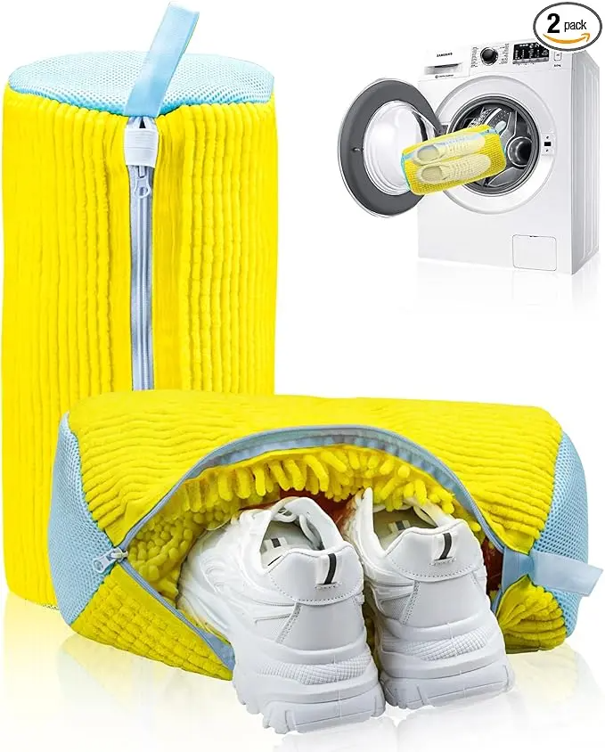 Mesh Shoe Washing Bag – Machine-Safe Laundry Protector Bag