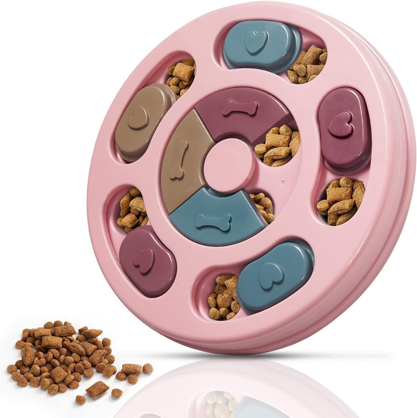 Dog Puzzle Toys,Dogs Food Puzzle Feeder Toys for IQ Training & Mental Enrichment