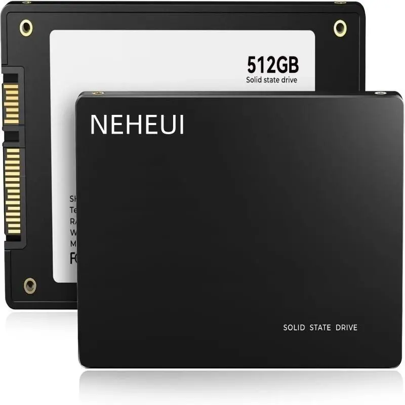 Internal SSD Hard Drive 512GB/1TB/2TB – SATA III 2.5" 3D NAND Flash, Up to 500MB/s