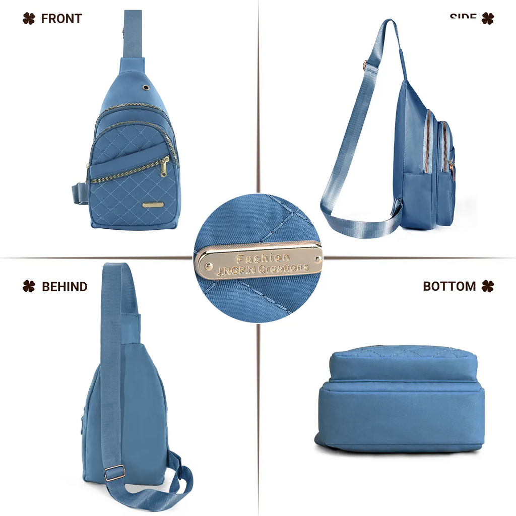 Women's Crossbody Chest Bag | Fanny Pack for Hiking, Travel & Daily Use